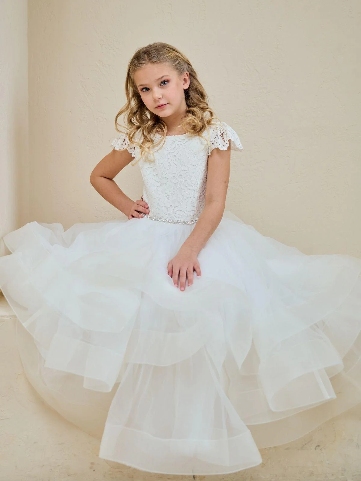 First Communion dress Communion Dress | Reverie - 212 - Beautiful ceremony dress delivered to Brighton and across the UK