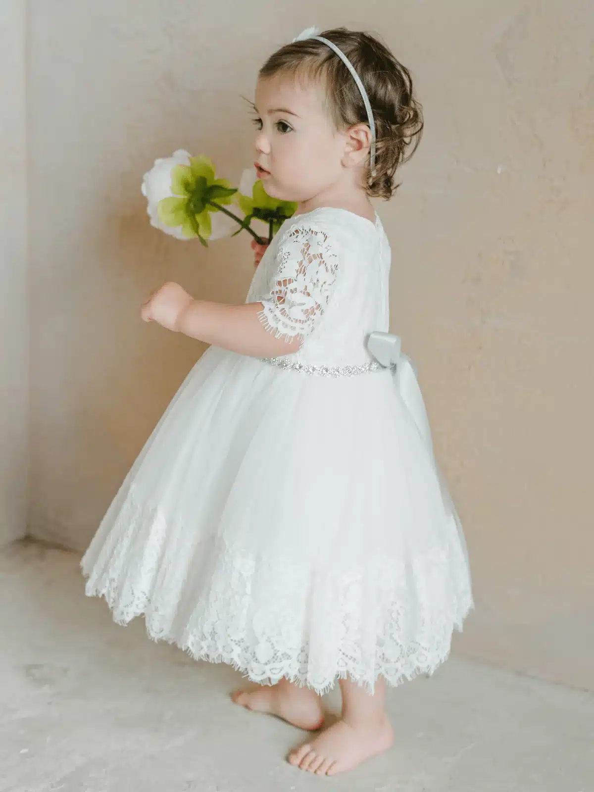 Baptism gown Baptism Dress | Lilac-B217N - Beautiful ceremony dress delivered to Bristol and across the UK