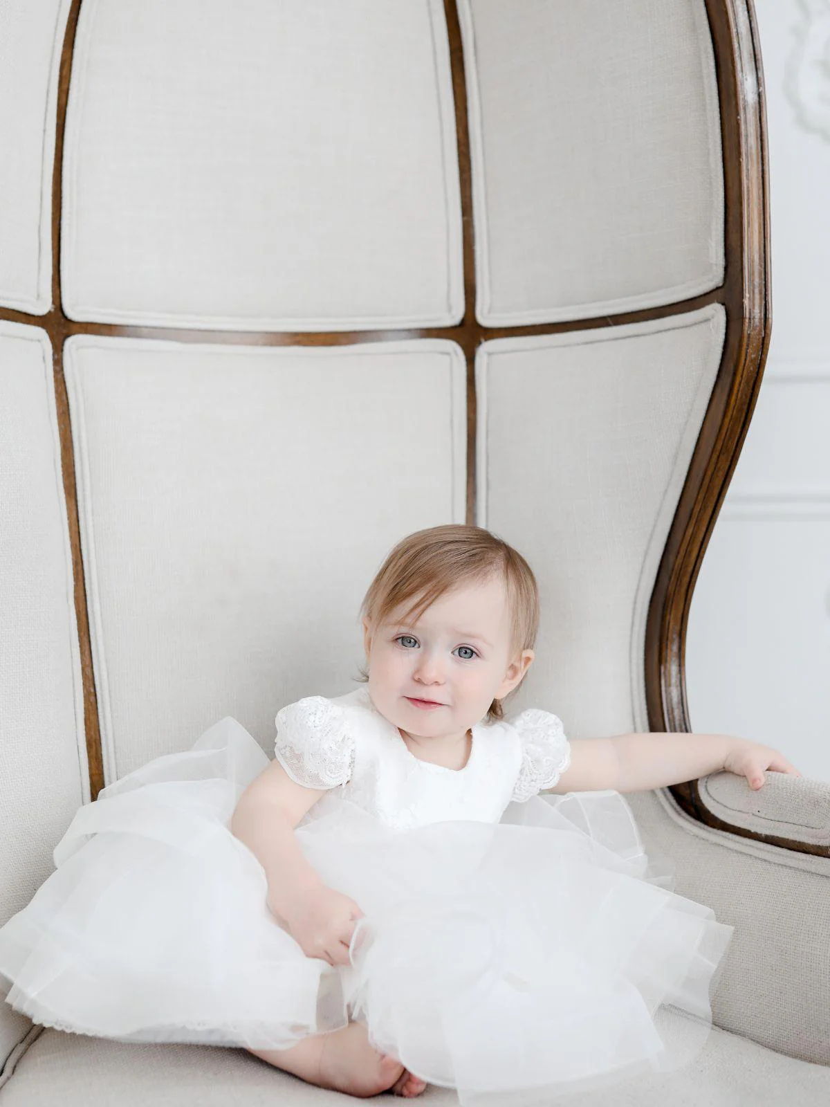 Baptism gown Baptism Dress | Kaia - B92 - Beautiful ceremony dress delivered to Liverpool and across the UK