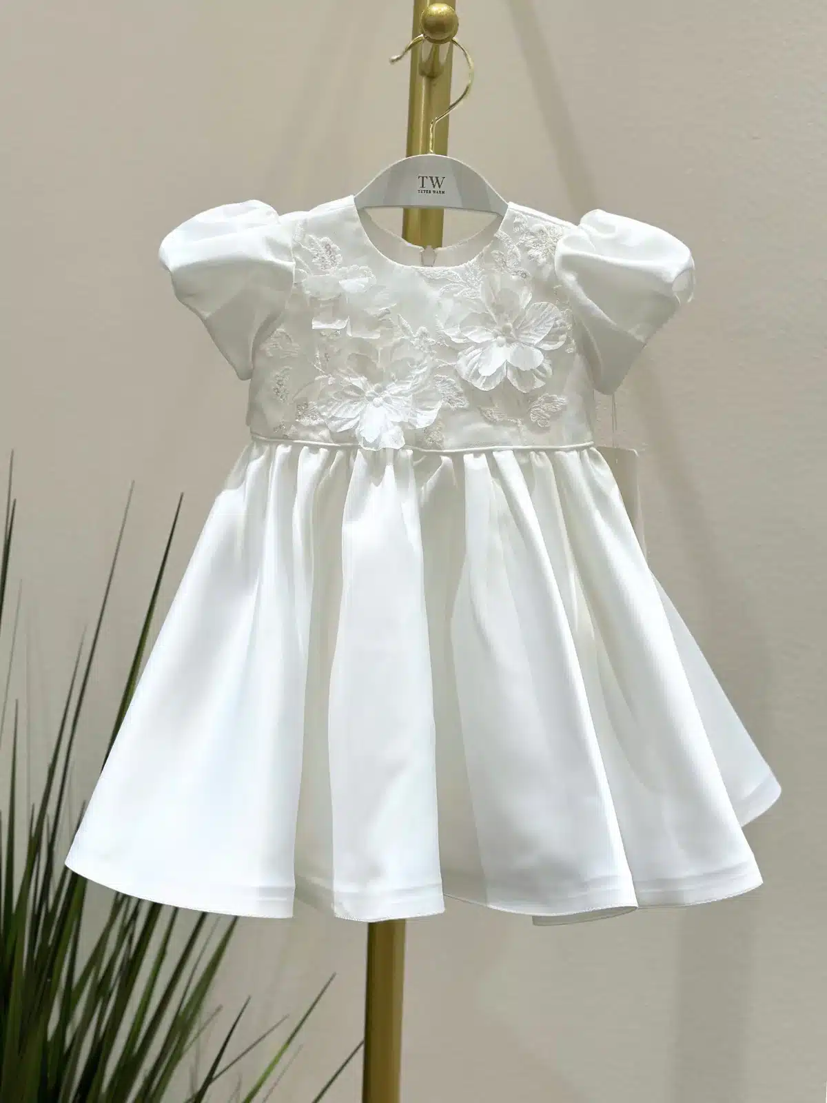 Baptism gown Baptism Dress | Ancora - BC02 - Beautiful ceremony dress delivered to Sheffield and across the UK