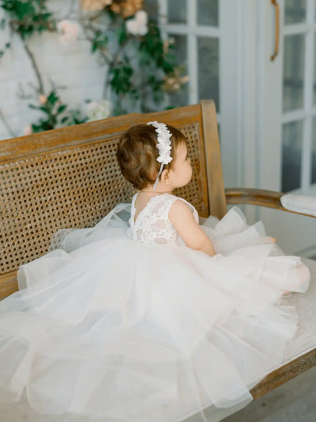 Baptism gown Baptism Dress | Heart-BS01 - Beautiful ceremony dress delivered to Bath and across the UK