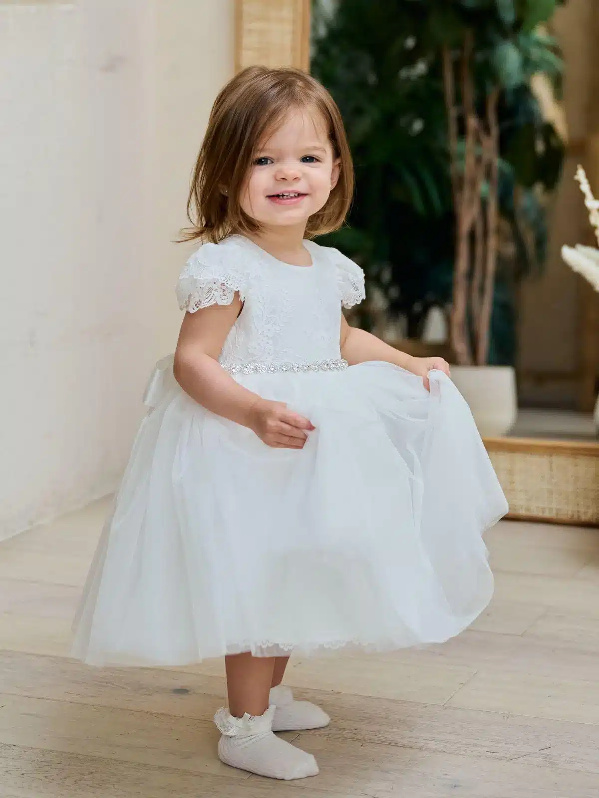 Baptism gown Baptism Dress | Avery - BS89 - Beautiful ceremony dress delivered to Glasgow and across the UK