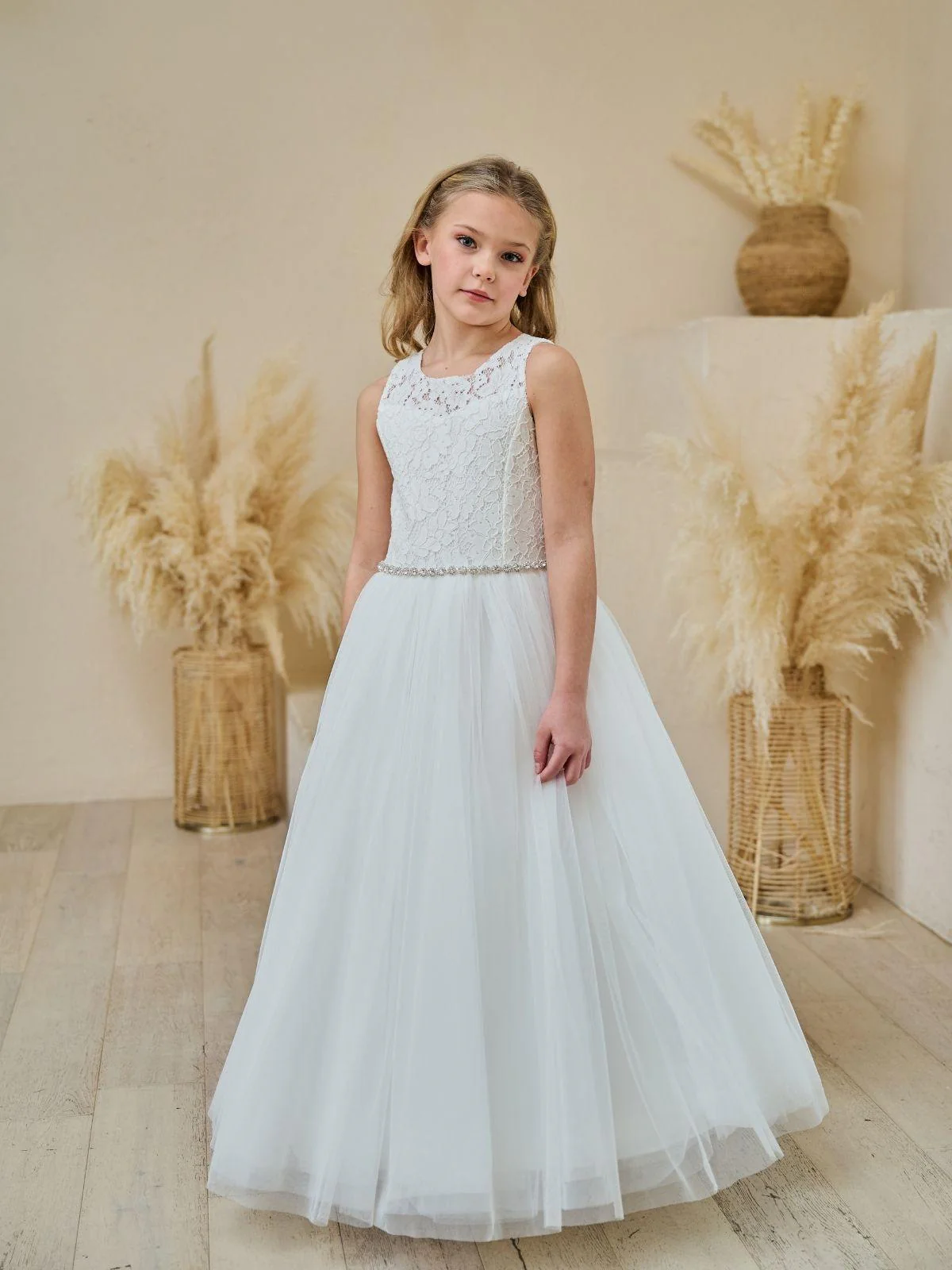 First Communion dress Communion Dress | Leah - ES09 - Beautiful ceremony dress delivered to Oxford and across the UK