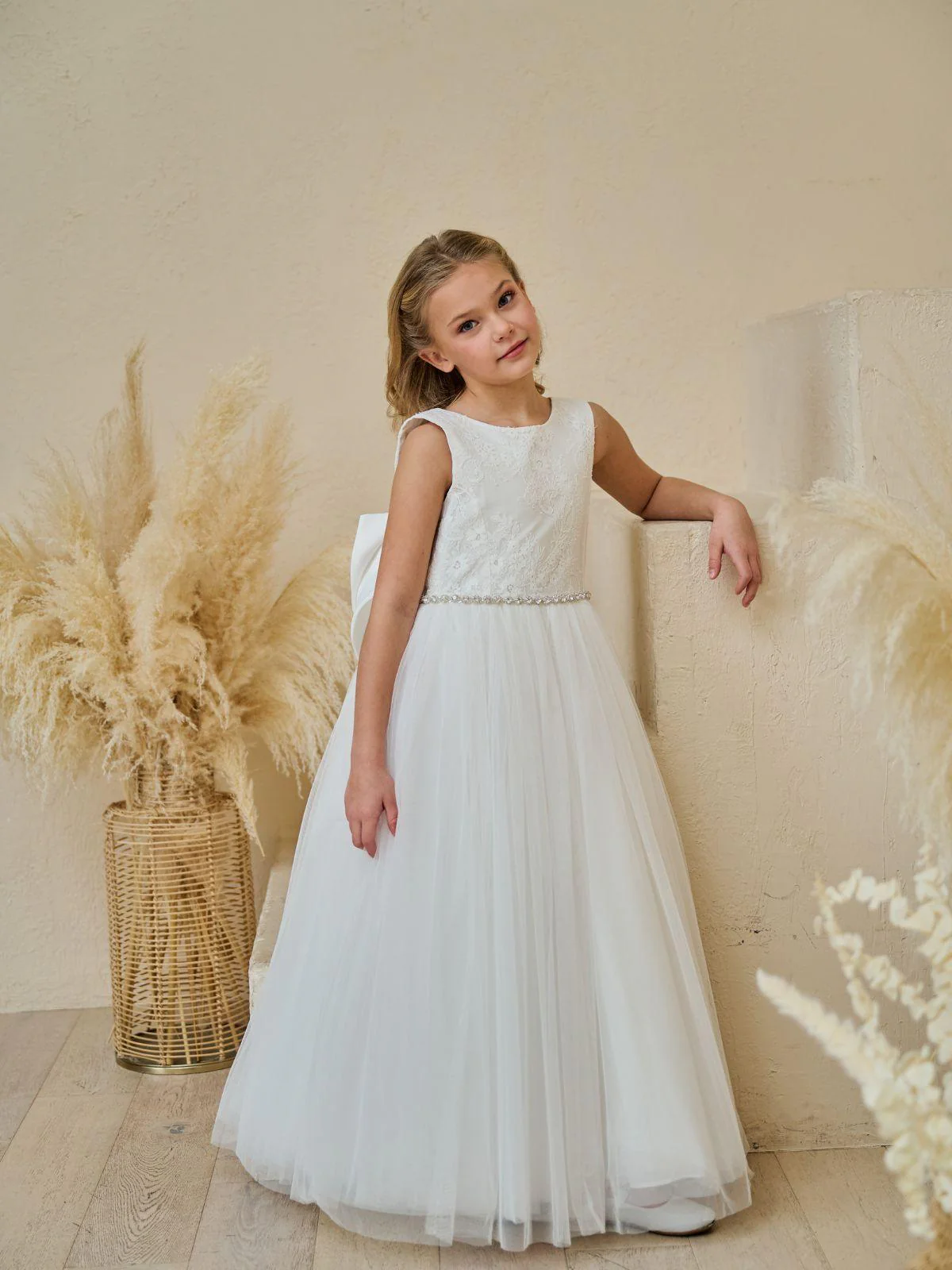 First Communion dress Communion Dress | Scarlett-ES101 - Beautiful ceremony dress delivered to Bath and across the UK