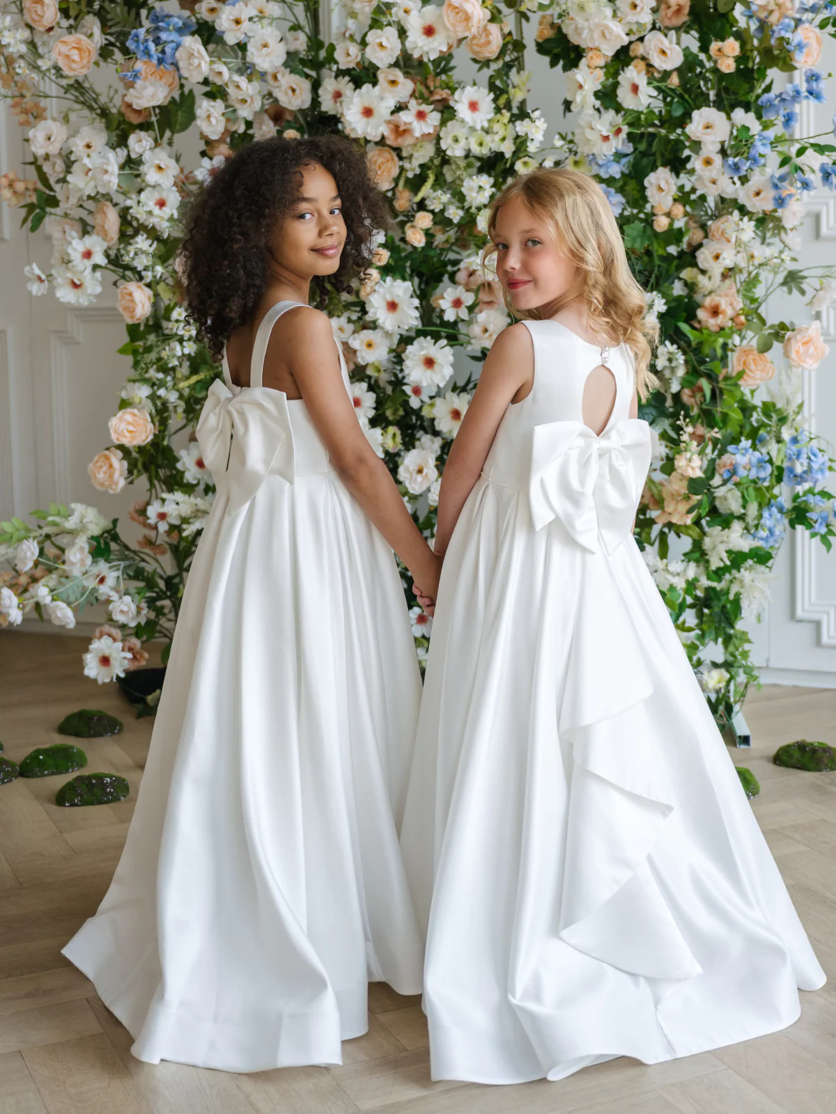 wedding flower girl outfit UK - Communion Dress | Caroline - F261 for weddings in Bath and UK wide