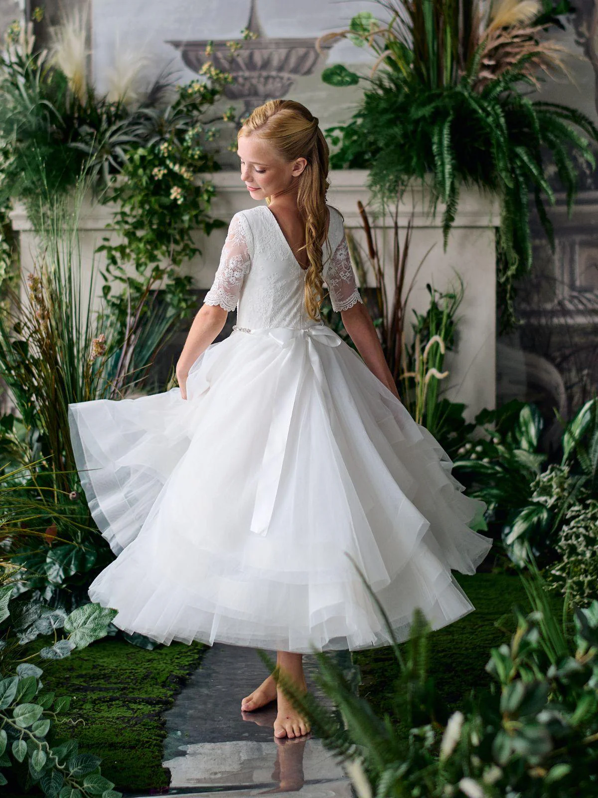 First Communion dress Communion Dress | Carissa - FR06N - Beautiful ceremony dress delivered to Bath and across the UK