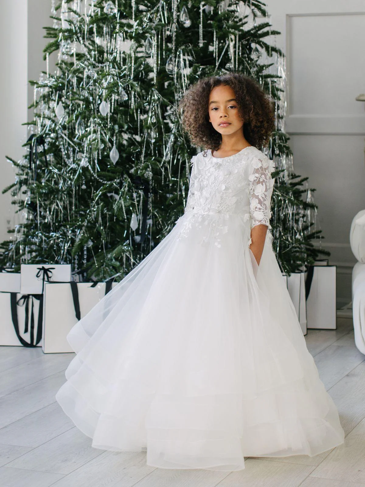 First Communion dress Communion Dress | Eleanor - GS01 - Beautiful ceremony dress delivered to Southampton and across the UK