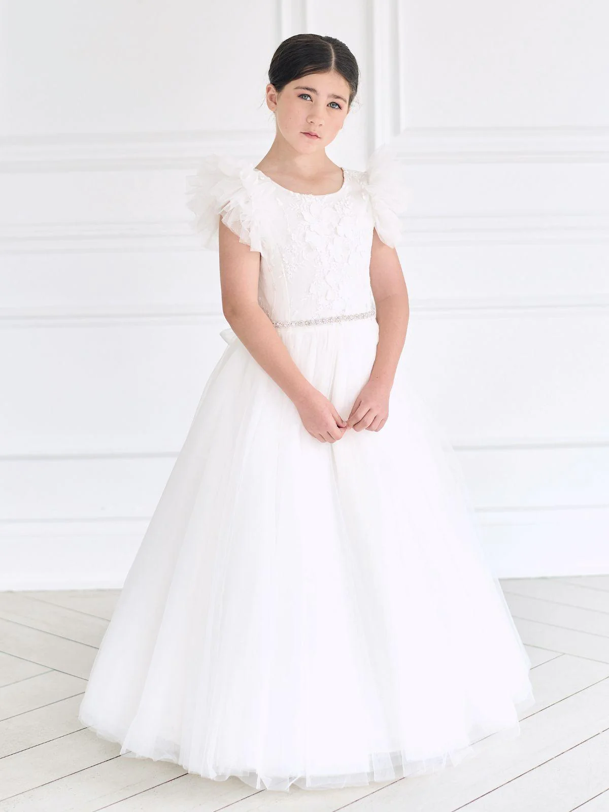 First Communion dress Communion Dress | Madeline - GS03 - Beautiful ceremony dress delivered to Nottingham and across the UK