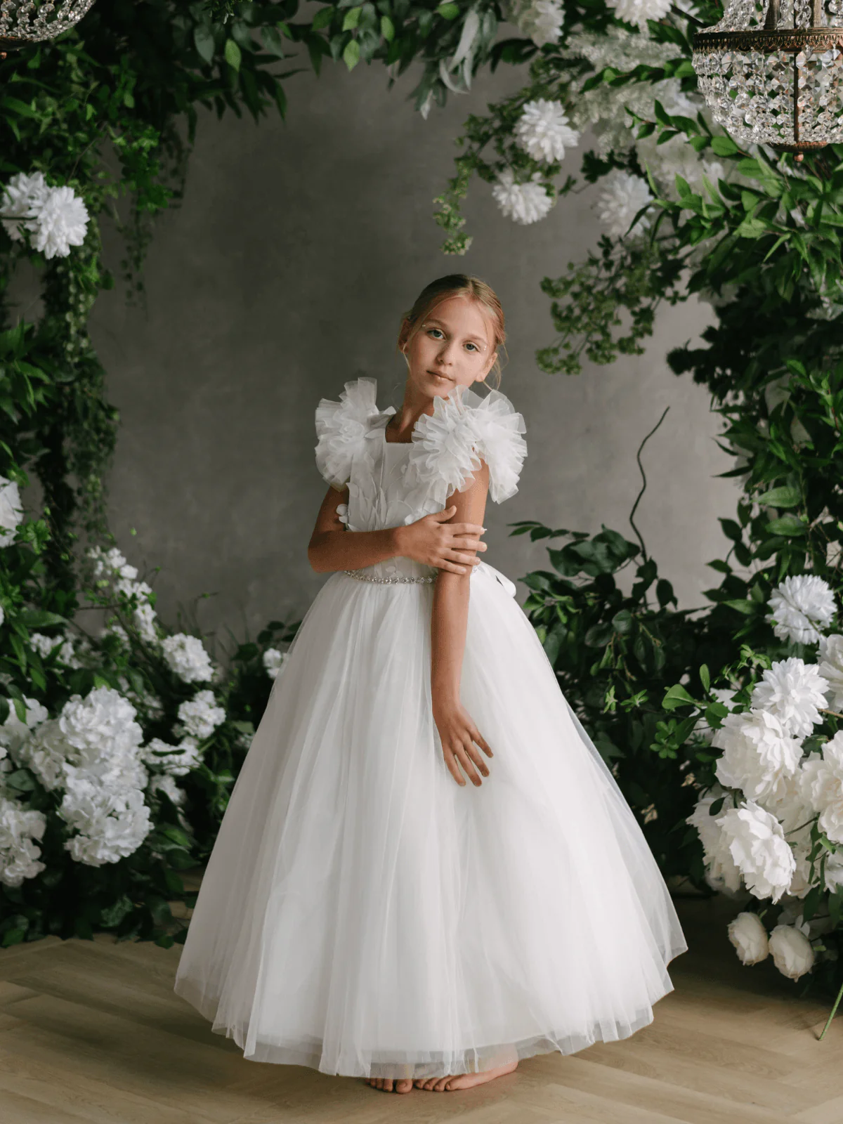 First Communion dress Communion Dress | Jasmine - GS11 - Beautiful ceremony dress delivered to Leeds and across the UK