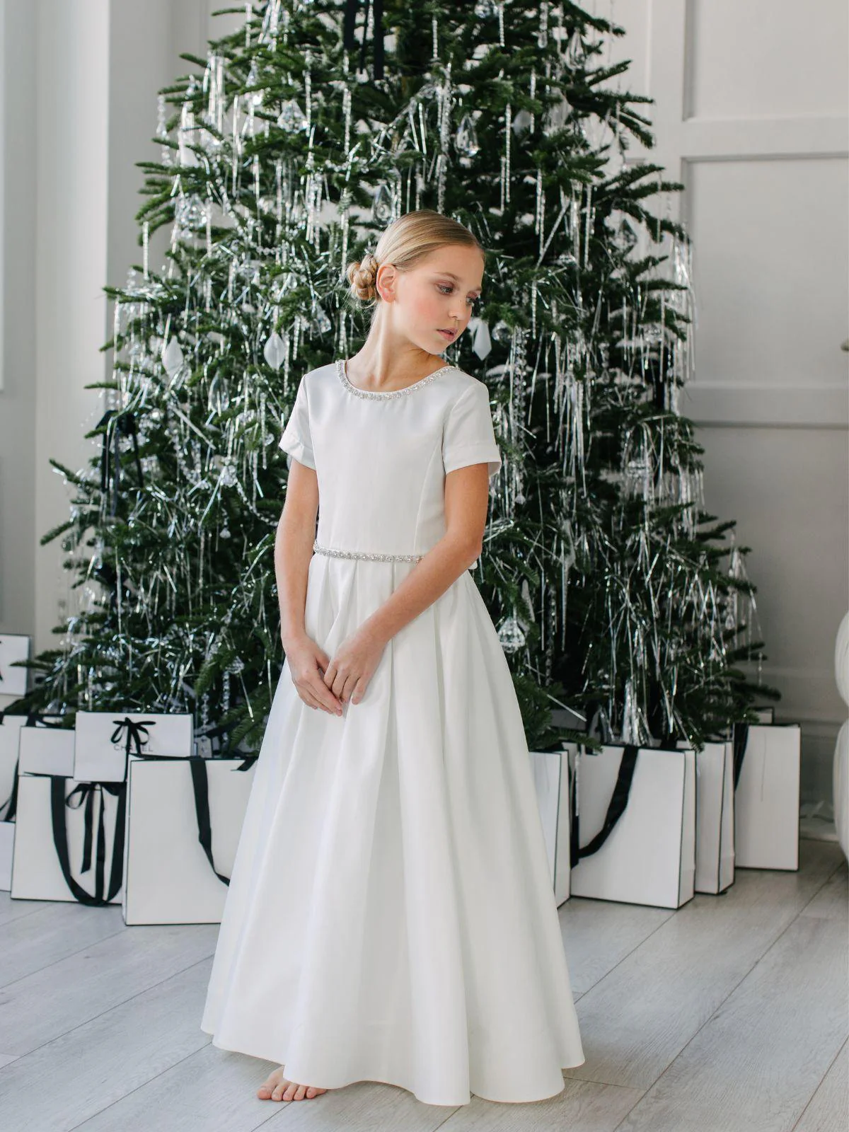 First Communion dress Communion Dress | Ivy - GS30 - Beautiful ceremony dress delivered to Birmingham and across the UK