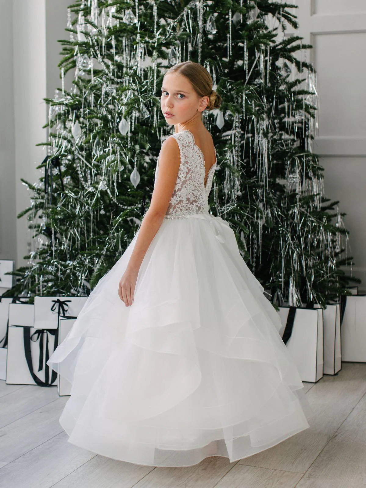 First Communion dress Communion Dress | Naomi - GS34 - Beautiful ceremony dress delivered to Glasgow and across the UK