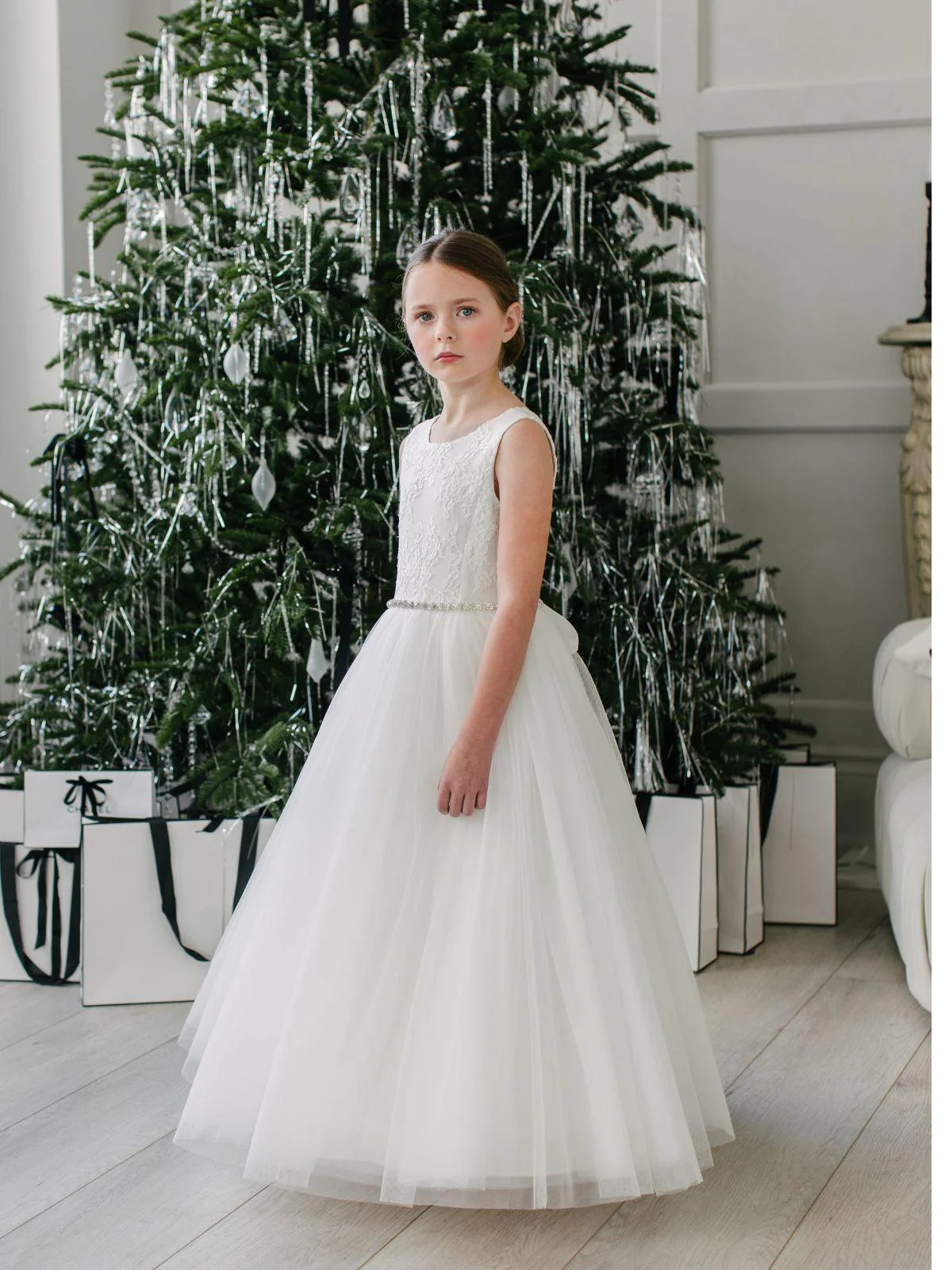 First Communion dress Communion Dress | Katherine - GS38 - Beautiful ceremony dress delivered to Cardiff and across the UK
