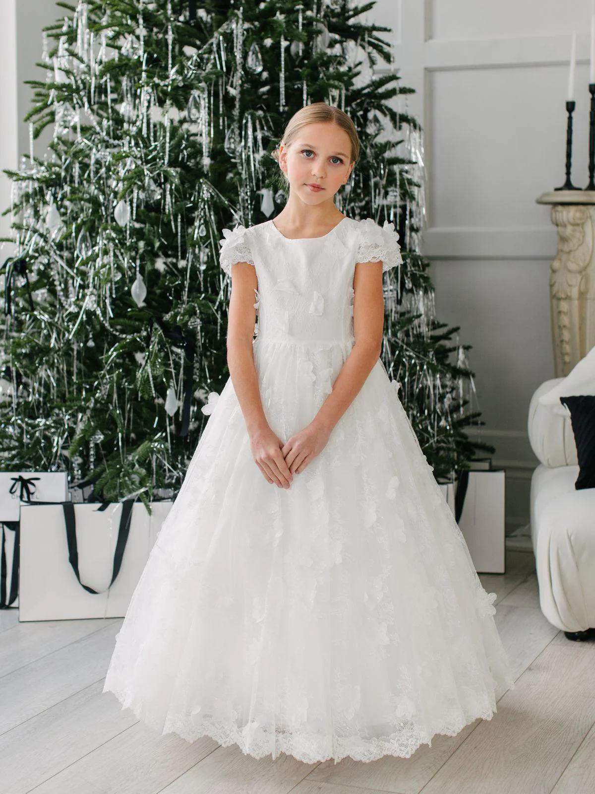 First Communion dress Communion Dress | Sienna - GS62 - Beautiful ceremony dress delivered to Leicester and across the UK