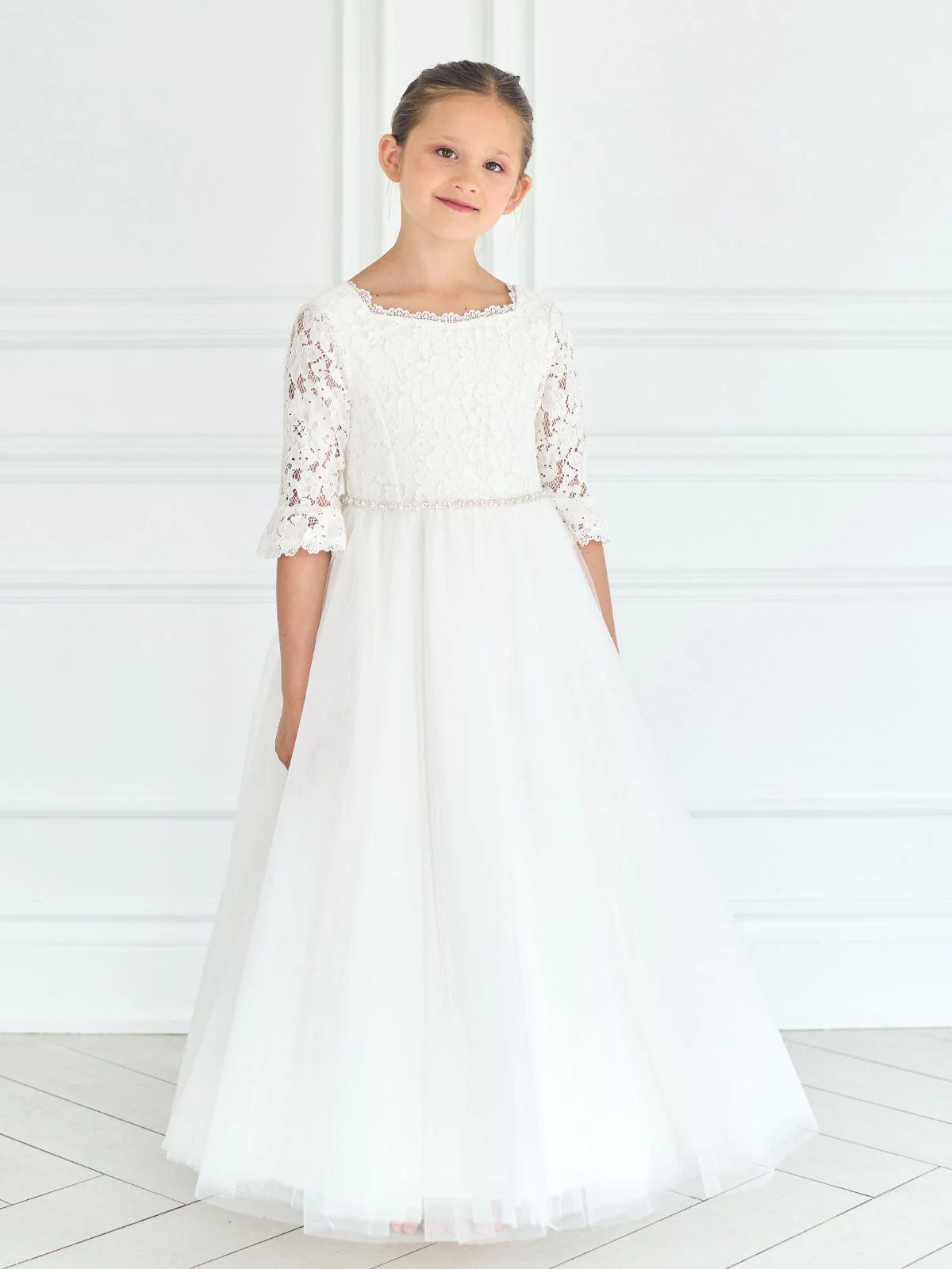 First Communion dress Communion Dress | Ruby - GS74 - Beautiful ceremony dress delivered to Cambridge and across the UK