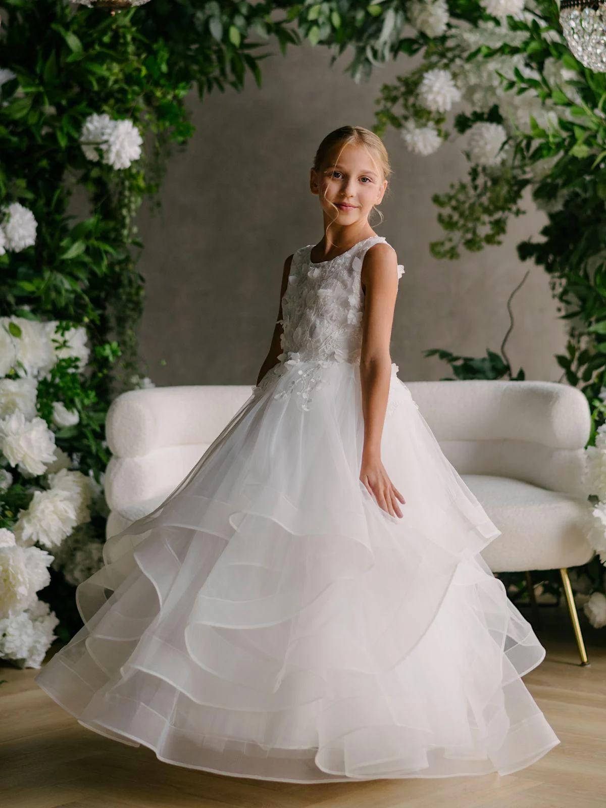 First Communion dress Communion Dress | Sophia - GS86 - Beautiful ceremony dress delivered to Manchester and across the UK