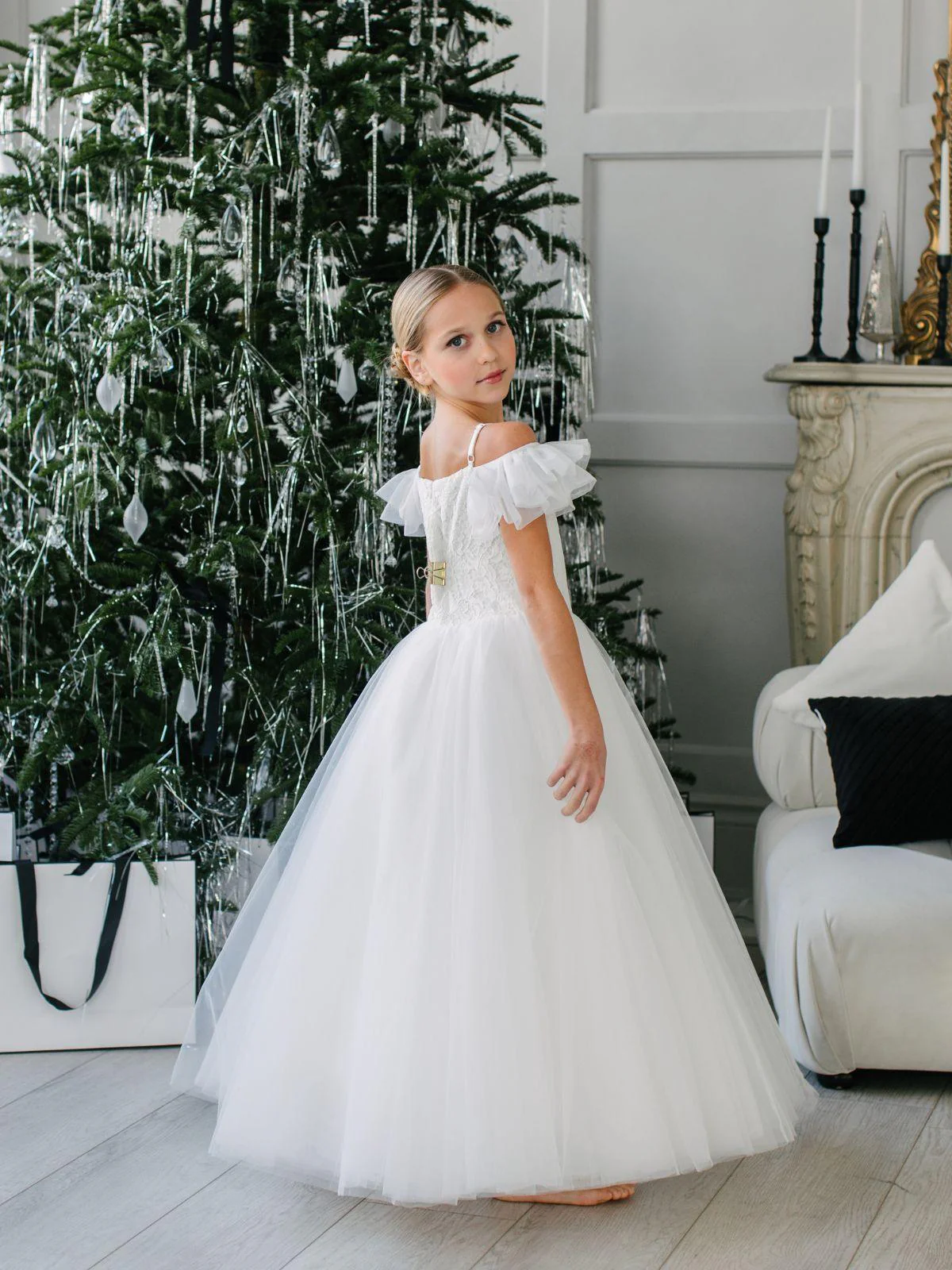 First Communion dress Communion Dress | Rai - GS88 - Beautiful ceremony dress delivered to Newcastle and across the UK