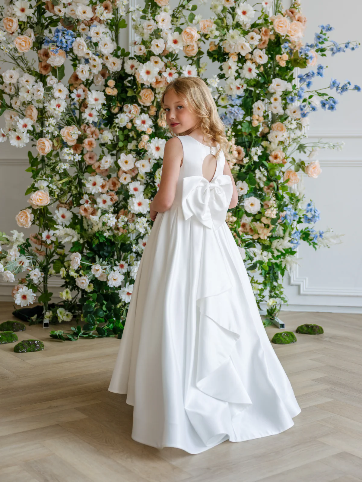 junior bridesmaid dress UK - Communion Dress | Penelope - JK09 for weddings in Leicester and UK wide