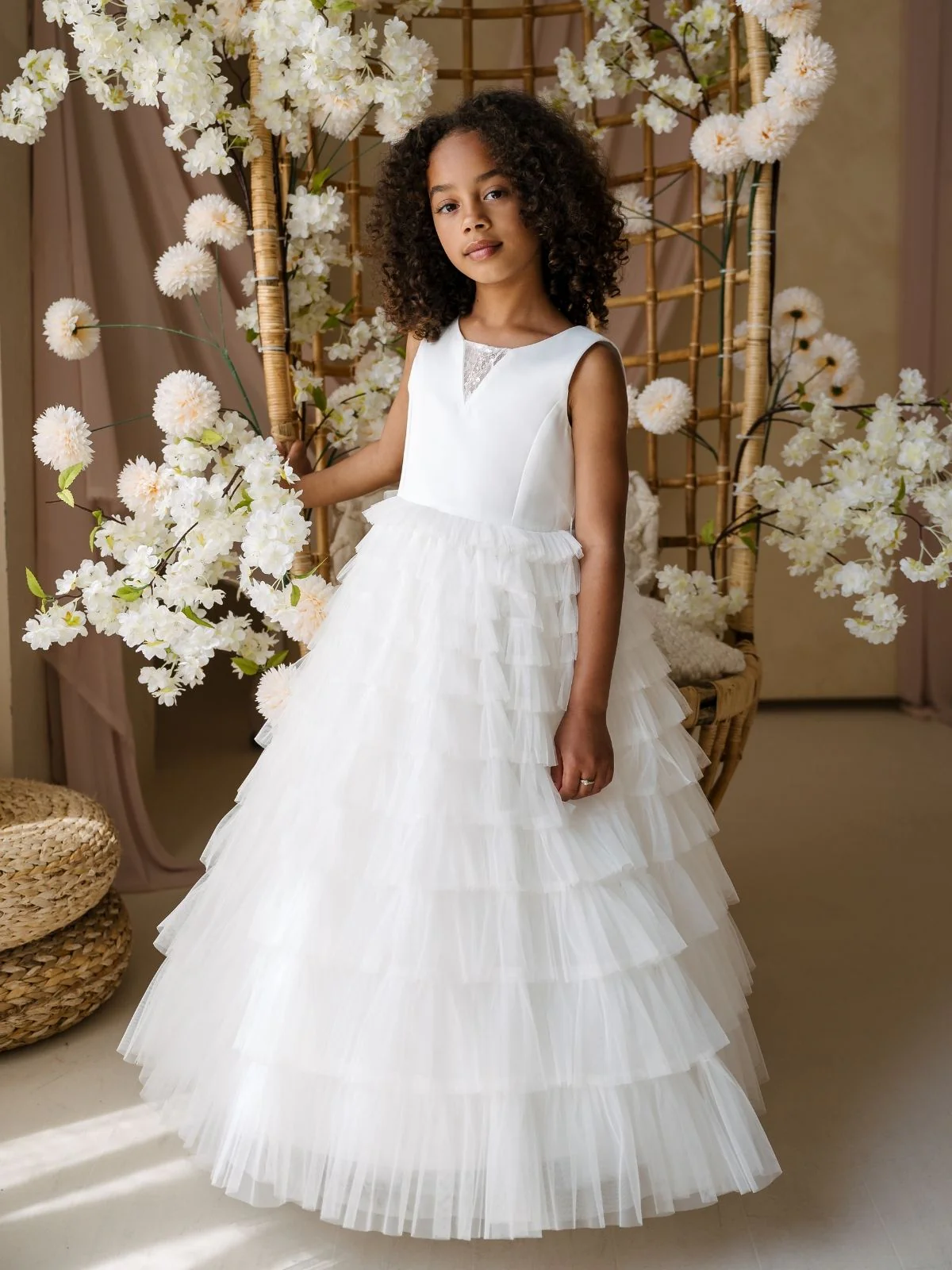 First Communion dress Communion Dress | Winnie - SK08 - Beautiful ceremony dress delivered to Belfast and across the UK