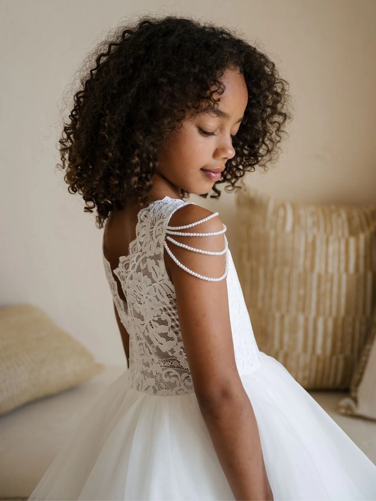First Communion dress Communion Dress | Vienna - SK14 - Beautiful ceremony dress delivered to Cardiff and across the UK