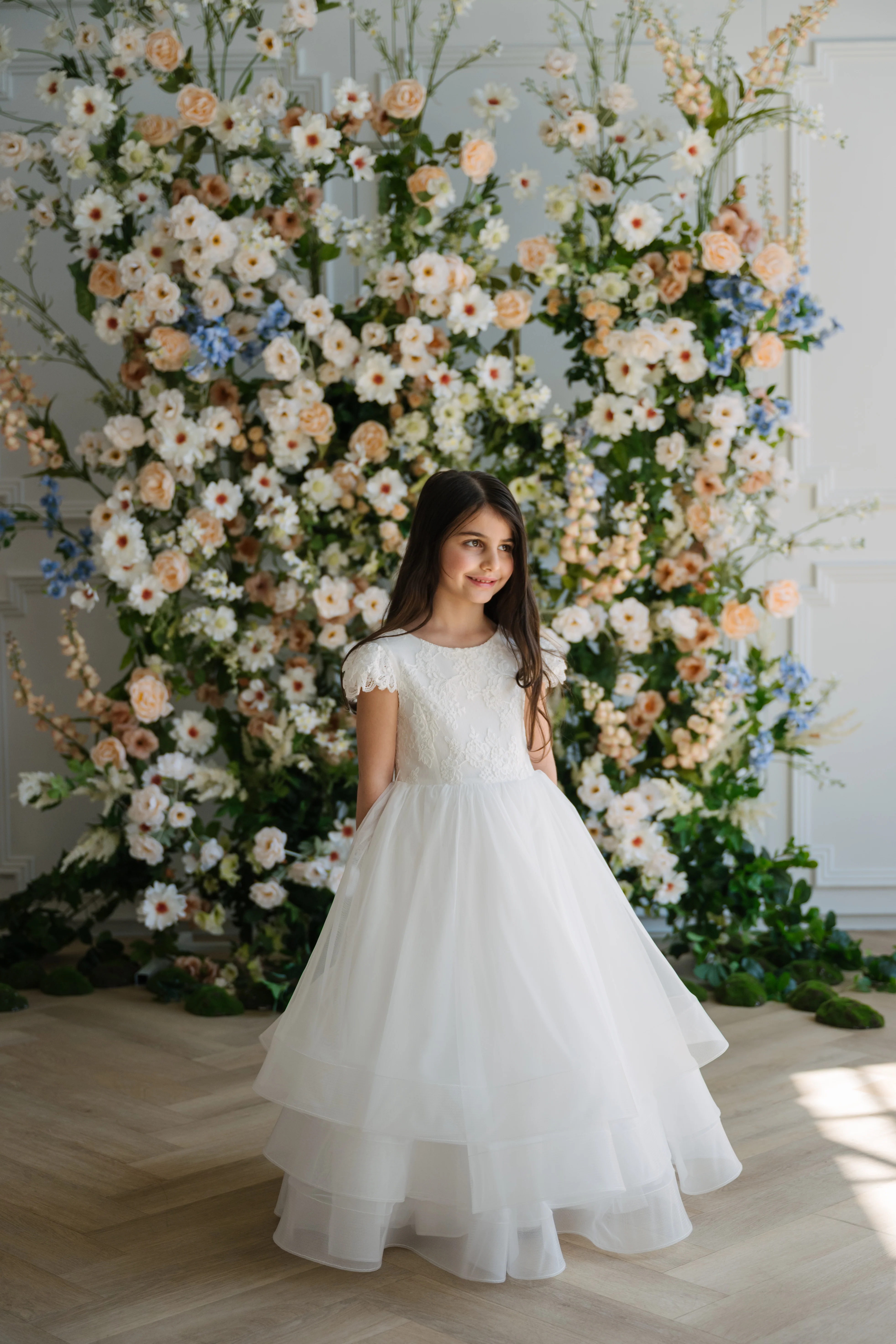 First Communion dress Communion Dress | Lara - SK21 - Beautiful ceremony dress delivered to Brighton and across the UK