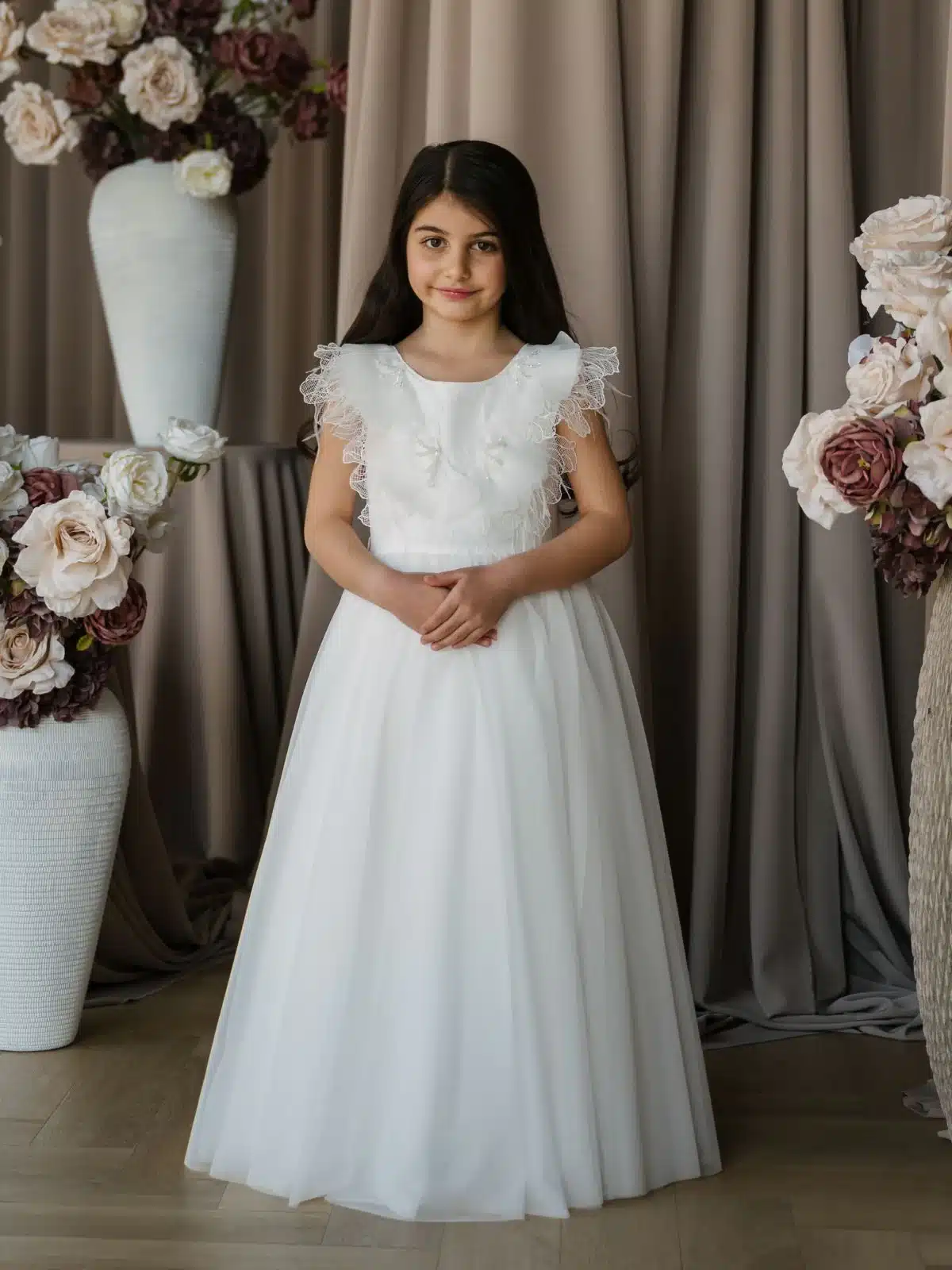 First Communion dress Communion Dress | Esther - SK31 - Beautiful ceremony dress delivered to York and across the UK