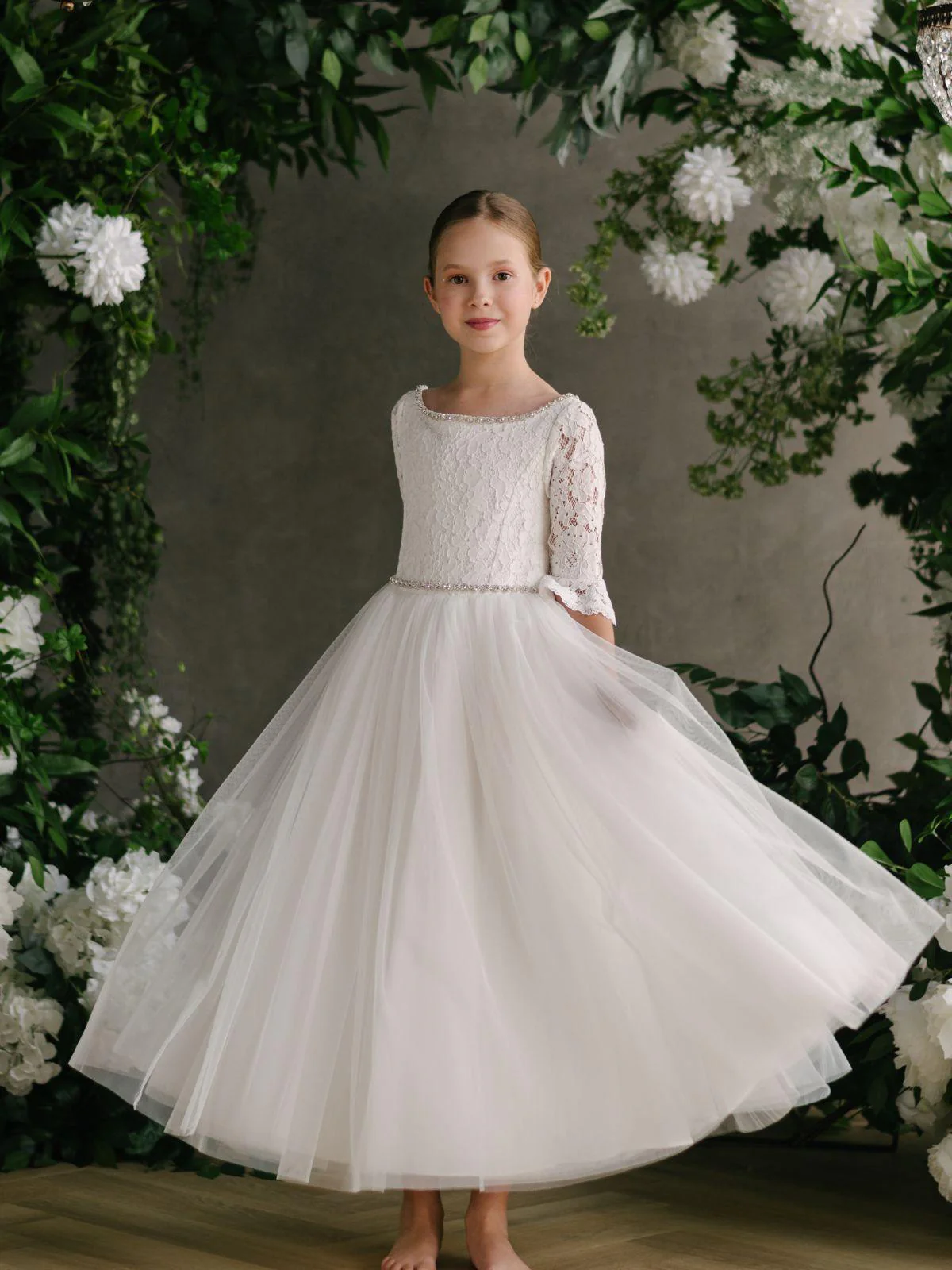 First Communion dress Communion Dress | Miley - XGS06 - Beautiful ceremony dress delivered to Leeds and across the UK
